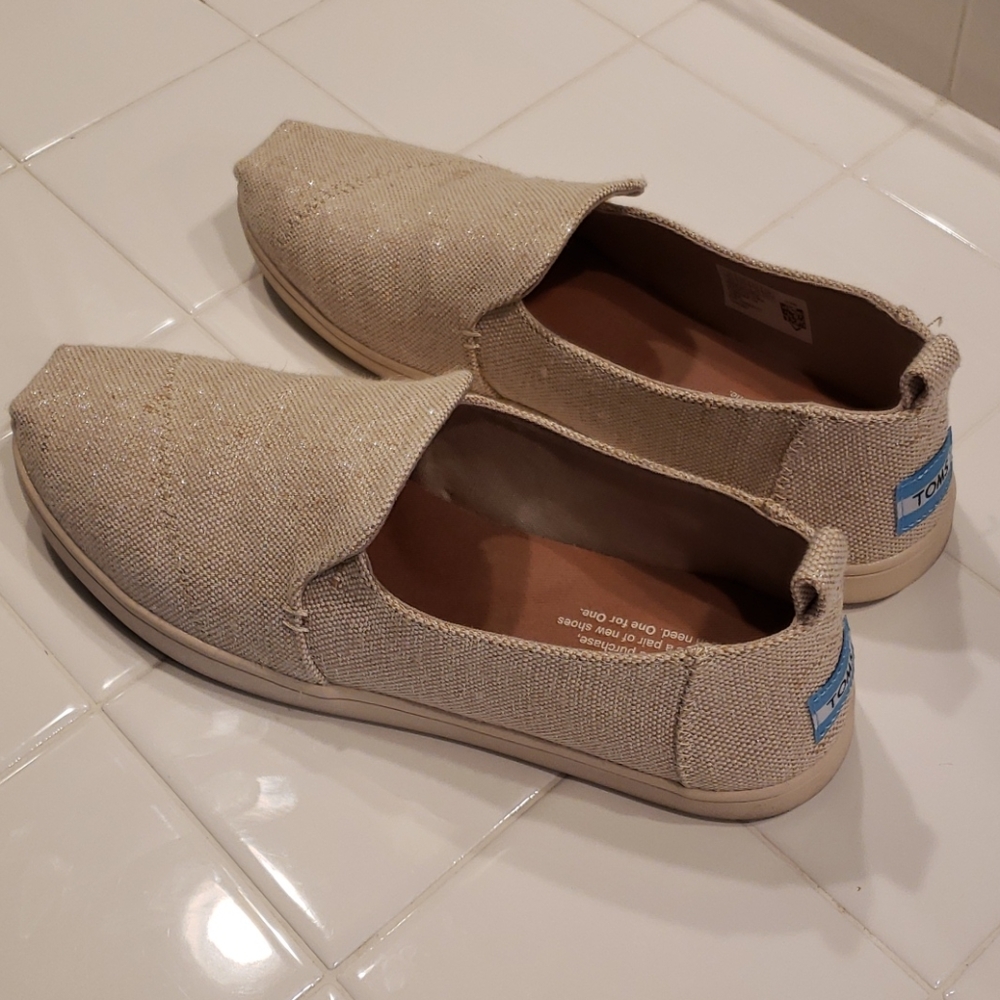 Women's Canvas Glitter Classic TOMS